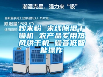 企业动态炒米粉 米线除湿干燥机 农产品专用热风烘干机 噪音低智能操作