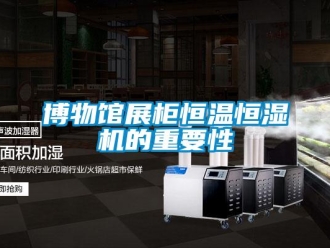 知识百科博物馆展柜恒温恒湿机的重要性