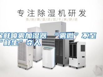 企业动态保鲜喷雾加湿器 “雾微”不至 “鲜生”夺人