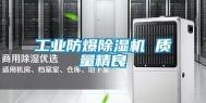 工业防爆除湿机 质量精良