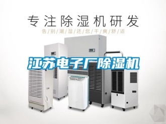 行业资讯江苏电子厂除湿机