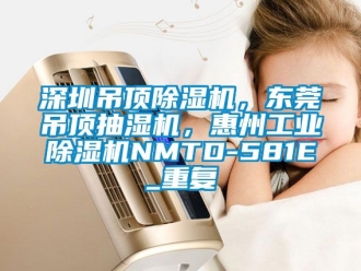 常见问题深圳吊顶除湿机，东莞吊顶抽湿机，惠州工业除湿机NMTD-581E_重复