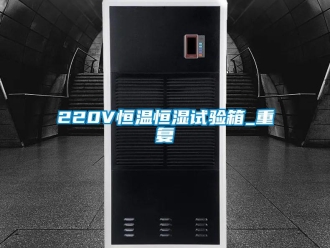 常见问题220V恒温恒湿试验箱_重复