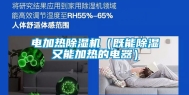 电加热除湿机（既能除湿又能加热的电器）