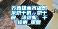 荞麦挂面高温热泵烘干机、烘干房、除湿机、干燥房_重复