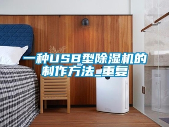 行业资讯一种USB型除湿机的制作方法_重复