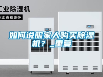 行业资讯如何说服家人购买除湿机？_重复