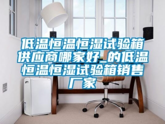 知识百科低温恒温恒湿试验箱供应商哪家好_的低温恒温恒湿试验箱销售厂家