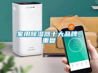 行业资讯家用除湿器十大品牌_重复