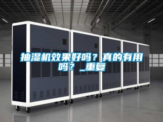 企业动态抽湿机效果好吗？真的有用吗？_重复