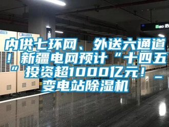 行业资讯内供七环网、外送六通道！新疆电网预计“十四五”投资超1000亿元！_变电站除湿机