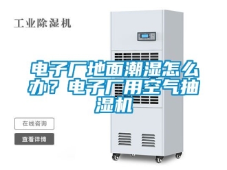 企业动态电子厂地面潮湿怎么办？电子厂用空气抽湿机