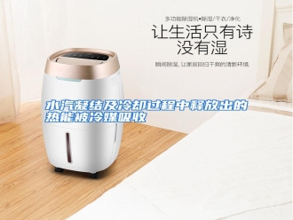行业资讯水汽凝结及冷却过程中释放出的热能被冷媒吸收