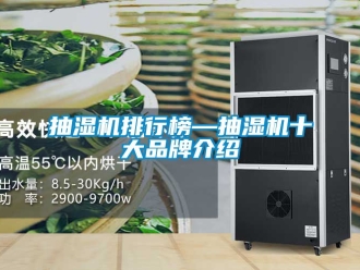 企业动态抽湿机排行榜—抽湿机十大品牌介绍