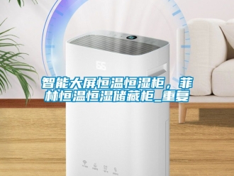 知识百科智能大屏恒温恒湿柜，菲林恒温恒湿储藏柜_重复