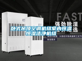 知识百科卧式吊顶空调机组室内恒温恒湿洁净机组