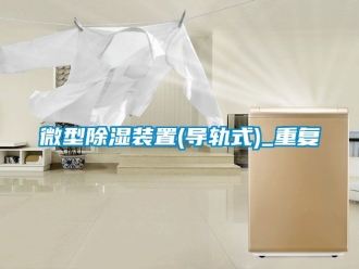 行业资讯微型除湿装置(导轨式)_重复