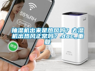 企业动态抽湿机出来是热风吗？去湿机出热风正常吗？.doc_重复