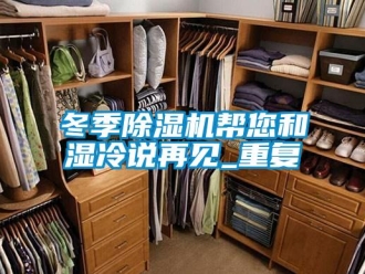 行业资讯冬季除湿机帮您和湿冷说再见_重复