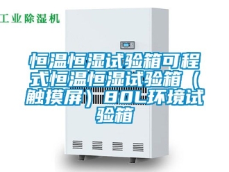知识百科恒温恒湿试验箱可程式恒温恒湿试验箱（触摸屏）80L环境试验箱