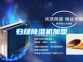 行业资讯归绿除湿机加盟