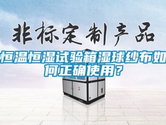 知识百科恒温恒湿试验箱湿球纱布如何正确使用？