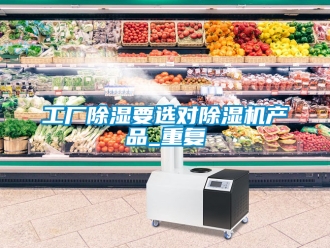 行业资讯工厂除湿要选对除湿机产品_重复