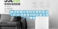 抽湿机抽出来的水真的是湿气吗(除湿机是鸡肋还是实用？)_重复