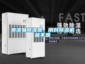 企业动态潮湿易除湿难，用对除湿机就不难