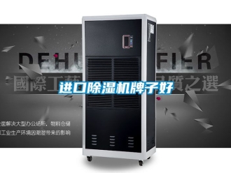 行业资讯进口除湿机牌子好
