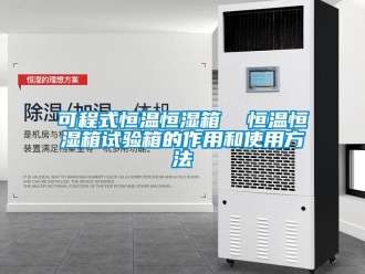 知识百科可程式恒温恒湿箱  恒温恒湿箱试验箱的作用和使用方法