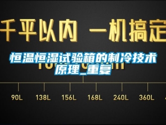 知识百科恒温恒湿试验箱的制冷技术原理_重复
