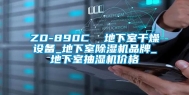 ZD-890C  地下室干燥设备_地下室除湿机品牌_地下室抽湿机价格