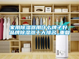行业资讯家用除湿器用什么牌子好，品牌除湿器十大排名_重复