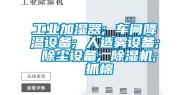 工业加湿器; 车间降温设备; 人造雾设备; 除尘设备; 除湿机; 抓棉