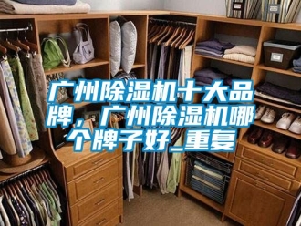 企业动态广州除湿机十大品牌，广州除湿机哪个牌子好_重复