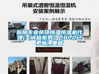 知识百科岳阳专业吊顶恒温恒湿机代理(【诚信服务】2022已更新)_重复