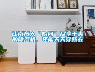 行业资讯让南方人“瞬间”尽享干爽的除湿机，还能天天穿新衣