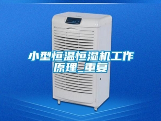 知识百科小型恒温恒湿机工作原理_重复