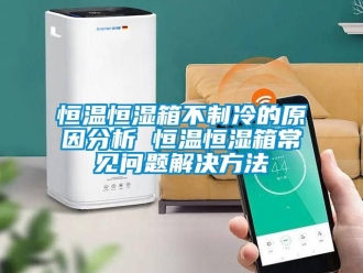 知识百科恒温恒湿箱不制冷的原因分析 恒温恒湿箱常见问题解决方法
