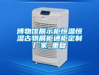 知识百科博物馆展示柜恒温恒湿古物展柜通柜定制厂家_重复