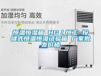 知识百科恒温恒湿箱 HG／恒工 按键式恒温恒湿试验箱 厂家批发价格