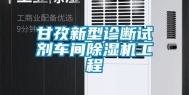 甘孜新型诊断试剂车间除湿机工程
