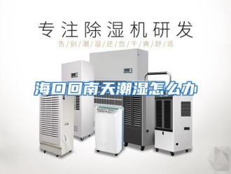 常见问题海口回南天潮湿怎么办