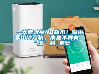 行业资讯一天能吸掉40瓶水！梅雨季用除湿机，家里不再有“湿”意_重复