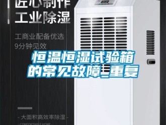 知识百科恒温恒湿试验箱的常见故障_重复