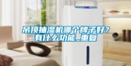 吊顶抽湿机哪个牌子好？有什么功能_重复