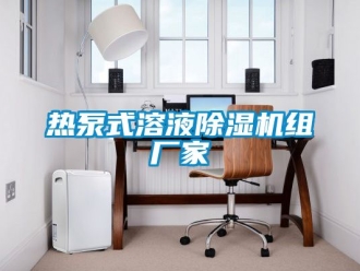 企业动态热泵式溶液除湿机组厂家