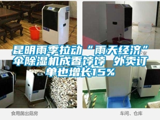 行业资讯昆明雨季拉动“雨天经济”伞除湿机成香饽饽 外卖订单也增长15%