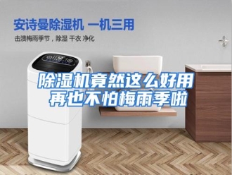知识百科除湿机竟然这么好用 再也不怕梅雨季啦